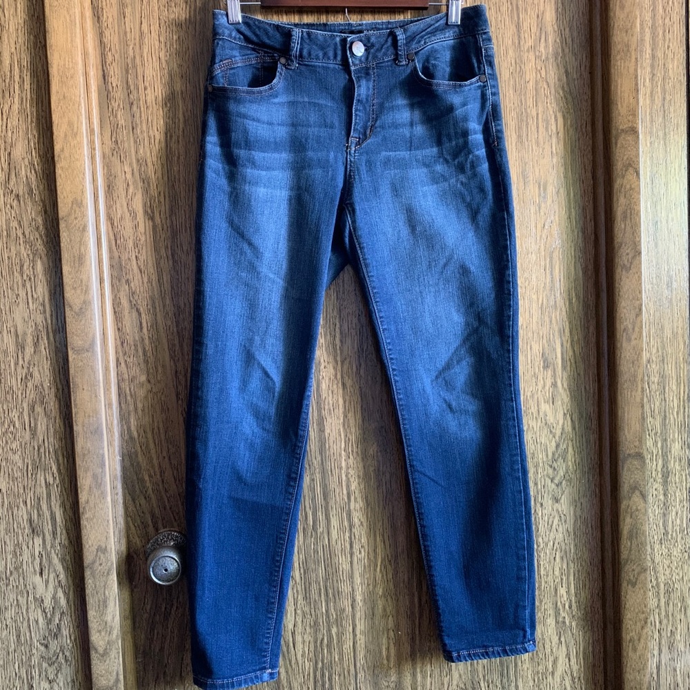 1822 Denim Women's Skinny Jeans Dark Wash 10